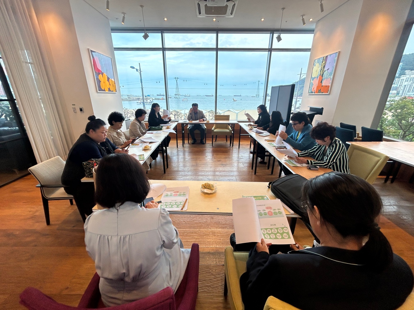 ����ȸȭ���� ���簣��ȸ �ǽ�